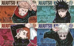 【中古】キャラカード 虎杖悠仁＆伏黒恵＆釘崎野薔薇＆五条悟 バースデイコレクションカード2023 4枚セット 「呪術廻戦」