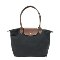 LONG CHAMP ロンシャン  プリアージュ トートバッグ  ブラック系  [240101415684]