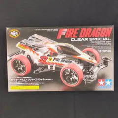 オークションタミヤ田宮ミニ四駆塗装済みファイヤードラゴン完成品カスタム 当時物 田宮 タミヤ レーサー ミニ四駆 ファイヤードラゴンJr