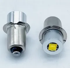 中古☆美品☆マグライト 好ましい MAG-LITE D6セル 白色LED球