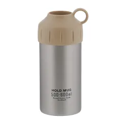 【在庫処分】HOLD MUG 500~600ml用 NQ-0003 ステンレス ステンレス 600ml 500ml ホルダー ペットボトル ベストコ
