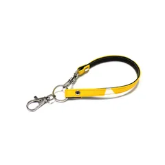 【rib.Y】ショルダーサイズまで長さオーダー可 ストラップ 北欧柄 黄色リボン 受注生産 14日以内に発送