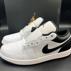 新品 26cm Nike Air Jordan 1 Low "White/Black" ナイキ エアジョーダン1 ロー "ホワイト/ブラック" 553558-132 スニーカー