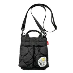 スヌーピー ショルダーバッグ ブラック SNOOPY