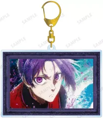 【中古】キーホルダー 御影玲王 grunge CANVAS BIGアクリルキーホルダー 「ブルーロック」