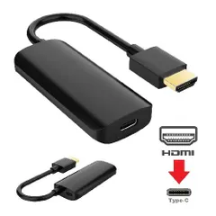 Lumen ルーメン LAD-HMCFMF HDMI 搭載端末機器の動画を TYPE-C 搭載AR グラス Displayに映す 4K60Hz Thunderbolt 3 対応　HDMI to Type-C　変換アダプタ