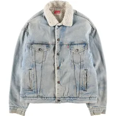 古着 80~90年代 リーバイス Levi's デニムボアジャケット USA製 メンズL相当 ヴィンテージ/eaa498343