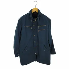 ミッシェルクラン MICHEL KLEIN 比翼 スタンドカラーコート スナップボタン メンズ  51のサムネイル