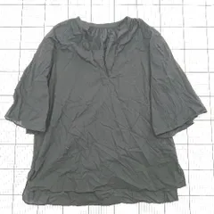 ◇ ⊂ ジャーナルスタンダード シンプル系 長袖 Vネックシャツ サイズ表記なし ブラック系 レディース E  【1508200031538】