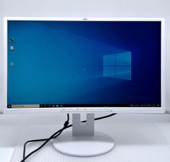 Fujitsu 液晶モニター VL-B24-8T 23.8インチワイド ホワイト フルHD 1920x1080 非光沢 IPSパネル LEDバックライト ディスプレイポート DVI VGA  中古モニター 5170