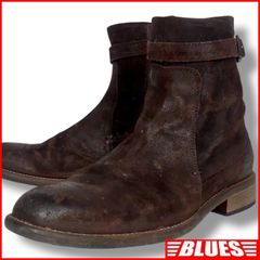 イタリア製 Tete Homme テットオム サイドジップブーツ 26 本革 メンズ 42 茶 サイドジップブーツサイズ26cm一覧←SEULB屋着古← HS32