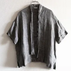 【24SS】 ARTS&SCIENCE 【ボウタイ シャツ】1 アーツアンドサイエンス リネン 25090954のサムネイル