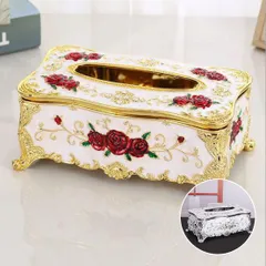 ★ティッシュケース おしゃれ 欧米風 インテリア 高級 雑貨 卓上