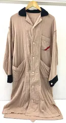【盛岡75-0044】PHINGERIN コットン ガウン ロング コート　フィンガリン【中古/80】【メンズ】