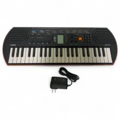 CASIO SA-76♪キーボード◎アダプター付◎美品♪プレゼントにも◎ CASIO SA-76 デジタルキーボード アダプター付き ピアノ - メルカリ