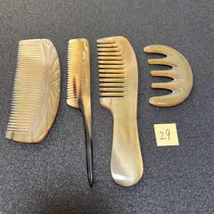 理容、美容櫛、水牛、新品未使用、櫛修正具付きです❗２本組 Amazon.co.jp: 譚木匠 櫛 木製 水牛の角 くし サラサラ 高級