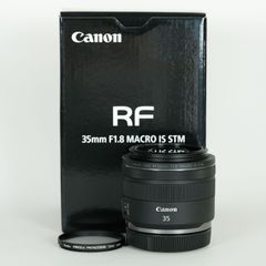 [美品｜フィルター付] Canon RF35mm F1.8 MACRO IS STM / キヤノンRFマウント