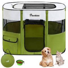 【話題】ペットサークル 折りたたみ Pawaboo サークル 犬 室内 ペット ケージ メッシュ 扉付き 犬用サークル 小型犬 組立簡単 ハムスター ケージ 防水 長方形 キャットサークル 引き裂けにくい ペットフェンス ファスナー式 出入り便利 犬 屋外サー