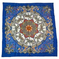 エルメス スカーフ 90cm 保管品❣️ 「日出る国の皇子〜DAIMYO〜」柄