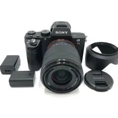 SONY(ソニー) フルサイズ ミラーレス一眼カメラ α7II ズームレンズキット(同梱レンズ:SEL2870) ブラック ILCE-7M2K