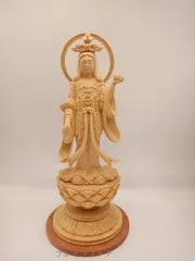 ☆★☆【期間限定特価！古美術 木彫り天女】 Yahoo!オークション -「天女」(ホビー、カルチャー) の落札相場