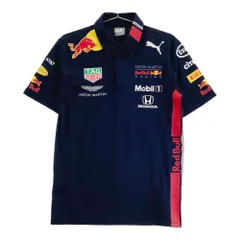 PUMA プーマ × Red Bull Racing レーシング 半袖ポロシャツ  ネイビー系 US XS [240101406813] メンズ
