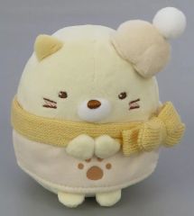 [신품] 봉제 장난감 고양이 붙여 봉제 장난감 스미코 구라시 컬렉션 토카게와 어머니 때반짝이는 밤 테마 [스미코 구라시]