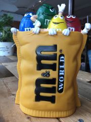 アメキャラコインバンク/フィギュア/貯金箱◆ｍ＆ｍ’ｓ　エムエム◆アメリカン雑貨　フィギュア