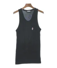 D&G ブラック タンクトップ 38 Fine-rib tank top in Black for Women | Dolce&Gabbana® US