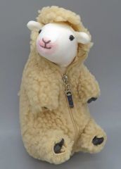 希少品 オリエンタルトーイ 昭和レトロ ぬいぐるみ 羊 ひつじ 着せ替え