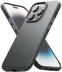 【迅速発送】【Ringke】iPhone 14 Pro Max ケース ONYX TPU 滑り止め 落下防止 耐衝撃 軽量ケース 柔軟ケース スマホケース スマホカバー アイフォン14 プロマックス (ストラップホールあり) - Dark Gray