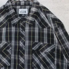 DEAD品【LA直輸入】PRO CLUB BK/GRY FLANNEL SHIRTS 2XL~4XL プロクラブ ネルシャツのサムネイル
