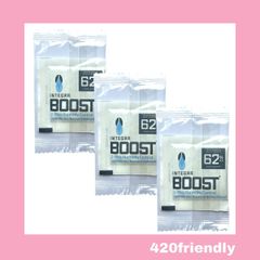 420friendly "INTEGRA BOOST "  62%RH 2ウェイ水分コントロールパック ( 8g ) 3個セット