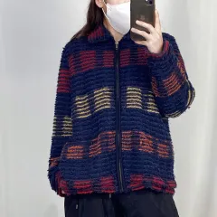 【ほぼ未使用】MISSONI（ミッソーニ）のケープコート 中古・古着通販】missoni (ミッソーニ) ニットコート グレー