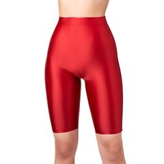 [LOST-G] 超光沢 ひざ上丈 パンツ パンティー 超つるつる 美脚 スベスベ生地 激密着 伸縮性 パンツズボン 生地美脚タイツ ハーフタイツ コスチューム コスプレ