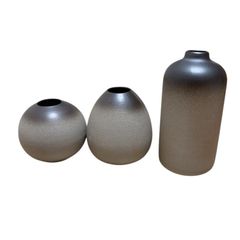 AIVAR　和風　一輪挿し　セラミック花瓶　3種セット