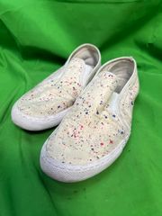 PUMA プーマイビザ スリッポン Splatter 359441 02 (ホワイト/24.5)