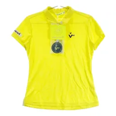 サイズ：40 VIVA HEART ビバハート  半袖ポロシャツ  イエロー系 [240101276979]# ゴルフウェア レディース ストスト