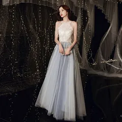 キラキラ 花嫁 二次会 パーティードレス 結婚式ドレス ロングドレス かわいい お誕生日 披露宴 花嫁 パーティードレスフォーマル 卒業式 お呼ばれ ブライズメイド ドレス ドレス 演奏会 二次会 ワンピース ドレス  yuwei12