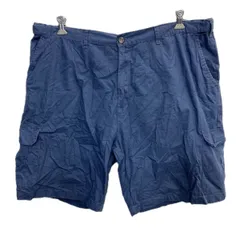 ARCHITECT ショートパンツ W42 ブルー系 ジップアップ ビッグサイズ カーゴパンツ ショーツ ボトムス 古着卸 アメリカ仕入 2508-658