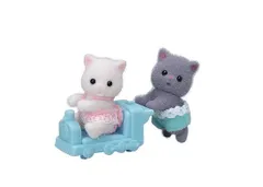 【新品】シルバニアファミリー ペルシャネコのふたごちゃん ニ-108【正規品】