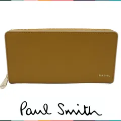 【国内正規品・新品】ポールスミス Paul Smith 長財布 マルチストライプエッジ ラウンドファスナー 牛革 レザー ps4175