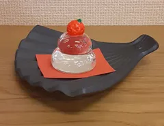 田中恒子 TSUNE　鏡餅　ガラス　お正月　正月飾り　ガラス鏡餅 田中恒子 TSUNE 鏡餅 ガラス お正月 正月飾り ガラス鏡餅
