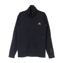 S adidas(アディダス) 黒 プロモーション ジャージ ジップアップジャケット