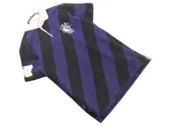 TOMMY HILFIGER トミーヒルフィガー ロゴ刺繍 ポロシャツ sizeS/紫ｘ黒 ■◆ メンズ