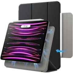 【数量限定】iPad Pro11ケース 2022/2021/2020/2018モデル対応 および JEDirect iPad Air 5/4 (10.9インチ2022/2020) マグネットス吸着式 Pencil2対応 三つ折スタンド オートウェイクアップ/ス