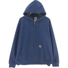 古着 カーハート Carhartt スウェットフルジップパーカー メンズXL相当/evb009520