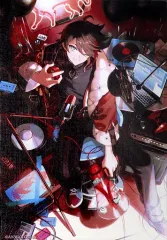 【中古】キャンバスボード・キャンバスアート [単品] 三枝明那 キャンバスパネル 「バーチャルYouTuber にじさんじ 三枝明那 誕生日2023」