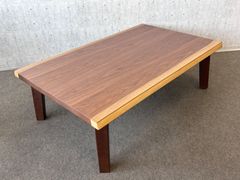折りたたみテーブル　軽量リビングテーブル　120×75 　国産