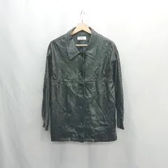 ◇ ⊇ SLOBE IENA 長袖 レザージャケット サイズ38 ブラック レディース E  【1503050047432】